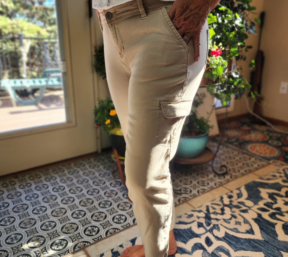 YMI Light Tan Anklet Pants